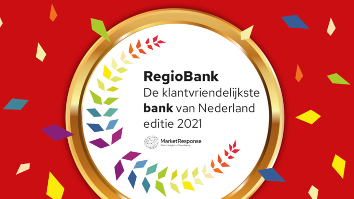 RegioBank is de klantvriendelijkste bank van 2021